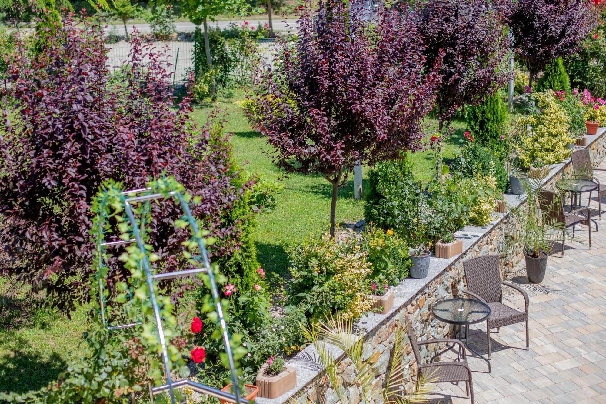 Rem Garden Hotel Novaci-Străini Buitenkant foto